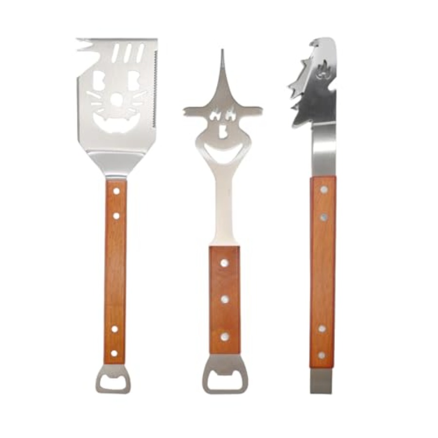 Camping Cooking Accessories Set - 7 in 1 Stainless Steel BBQ