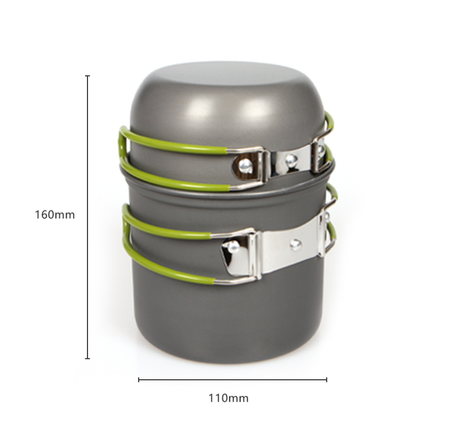 Ultralight Camping Pot Set: Ca - Camping Cooking Roll recensione e prezzo