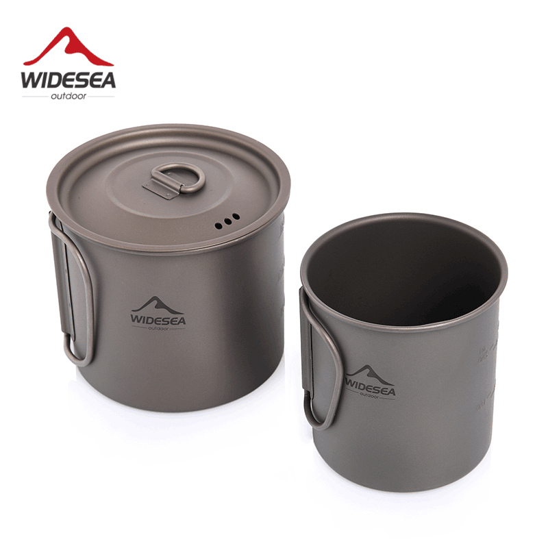 Widesea Camping Mug Titanium C - Camping Cooking Set Jetboil recensione e prezzo