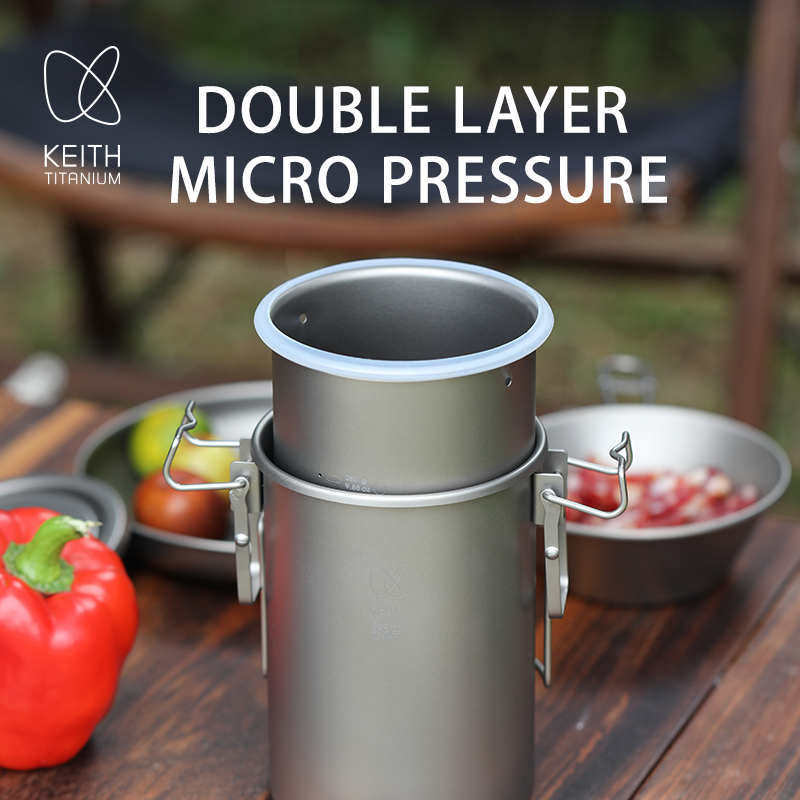 KEITH Pure Titanium Rice Cooke - Camping Cooking Appliances recensione e prezzo