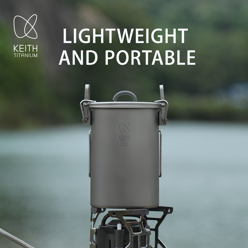 KEITH Pure Titanium Rice Cooke - Camping Cooking Appliances recensione e prezzo