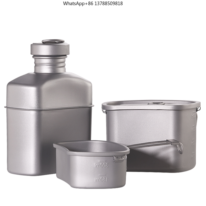 Outdoor Camping Titanium Drink - Camping Cooking Accessories Set recensione e prezzo