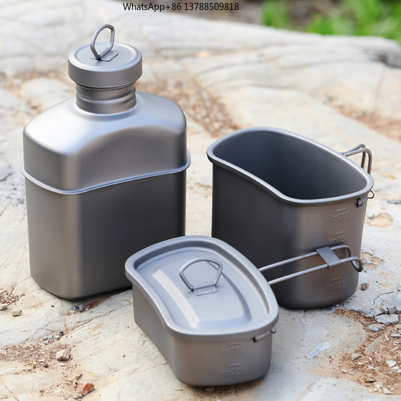 Outdoor Camping Titanium Drink - Camping Cooking Accessories Set recensione e prezzo