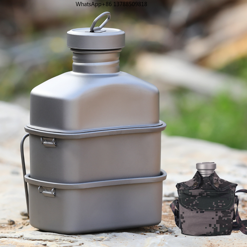 Outdoor Camping Titanium Drink - Camping Cooking Accessories Set recensione e prezzo