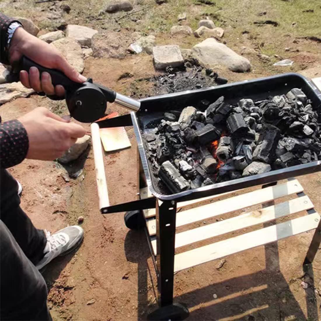 Outdoor Cooking Barbecue Blowe - Camping Cooking Essentials recensione e prezzo