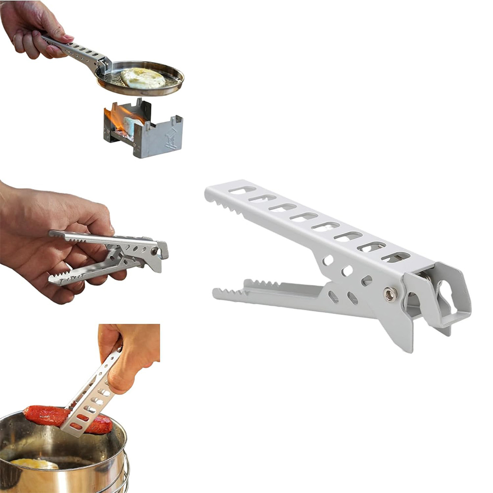 Outdoor Heat-resistant Pot Gri - Camping Cooking Accessories Set recensione e prezzo