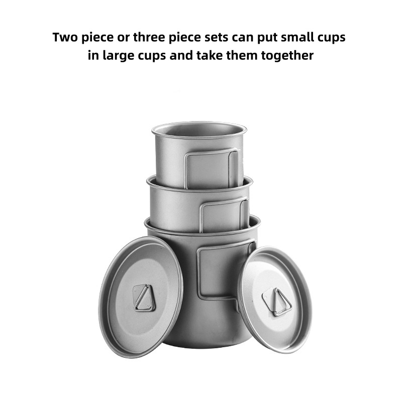 Titanium Camping Mug with Fold - Camping Cooking Roll recensione e prezzo