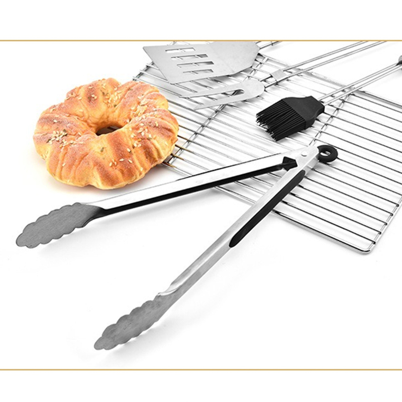 4pcs BBQ Tools Set Barbecue St - Camping Cooking Accessories Set recensione e prezzo