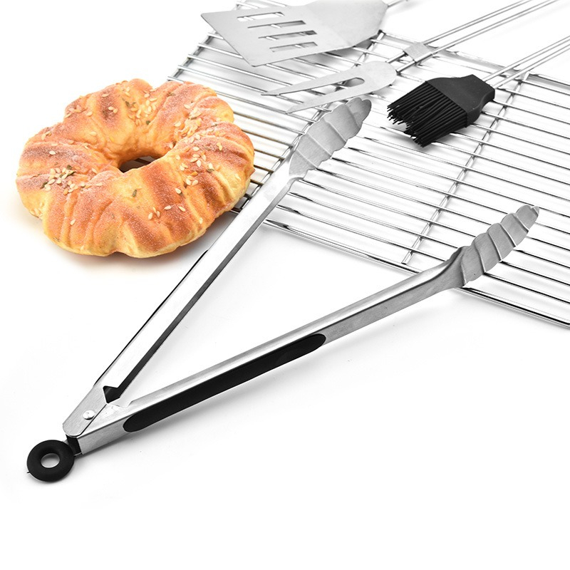 4pcs BBQ Tools Set Barbecue St - Camping Cooking Accessories Set recensione e prezzo