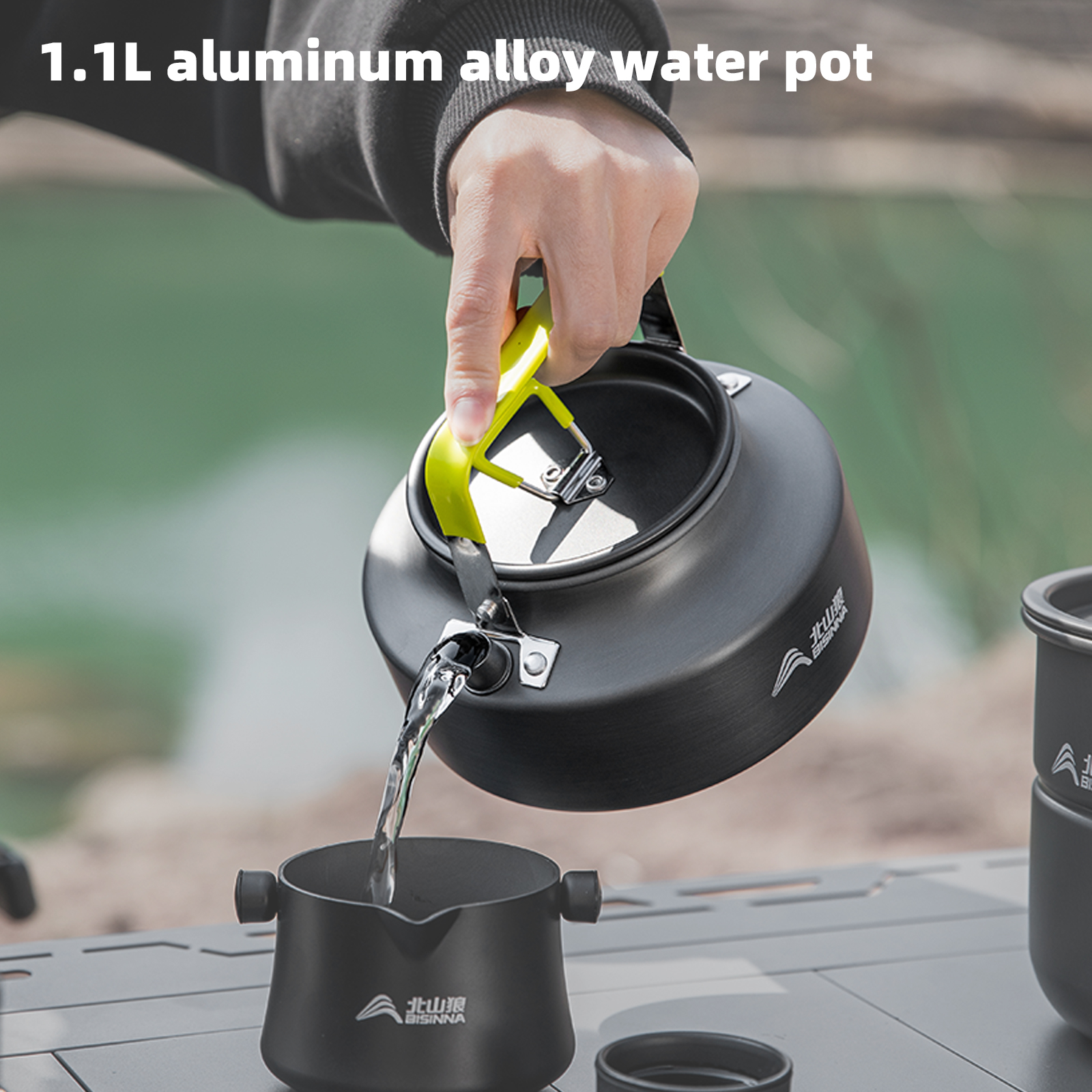 BISINNA Camping Cookware Set A - Nesting Camping Cooking Set recensione e prezzo