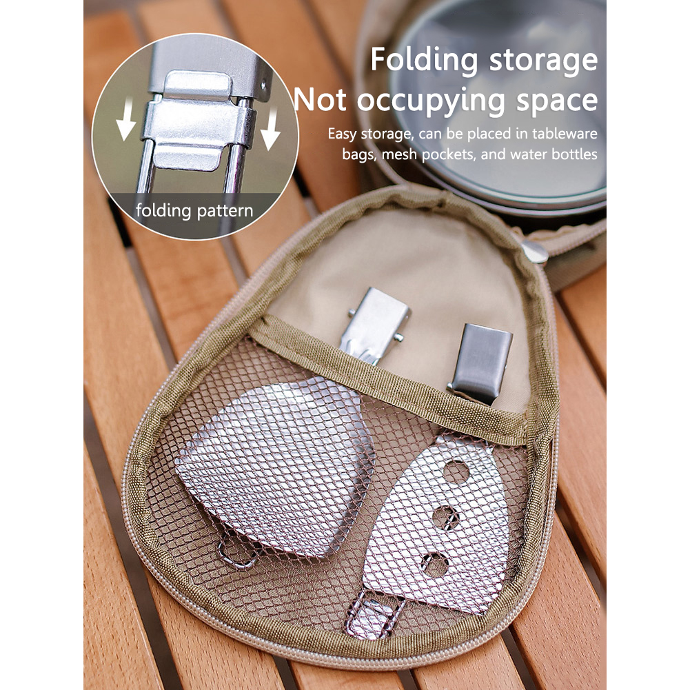 Folding Outdoor Cooking Set 30 - Camping Cooking Accessories Set recensione e prezzo