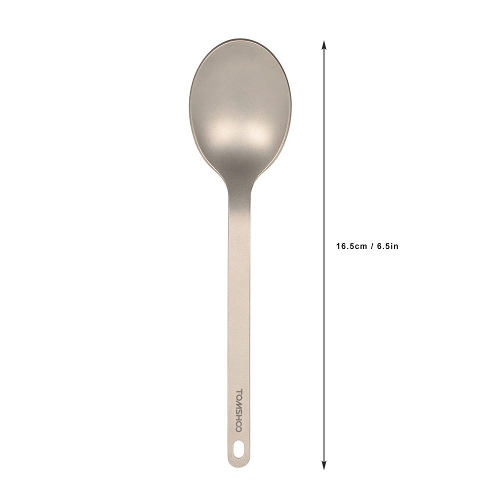 TOMSHOO Titanium Tableware Din - Camping Cooking And Eating Set recensione e prezzo