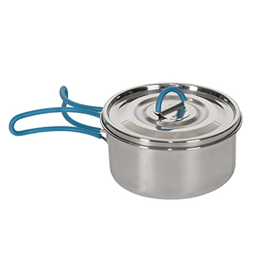 Stainless Steel Camping Cookwa - Nesting Camping Cooking Set recensione e prezzo
