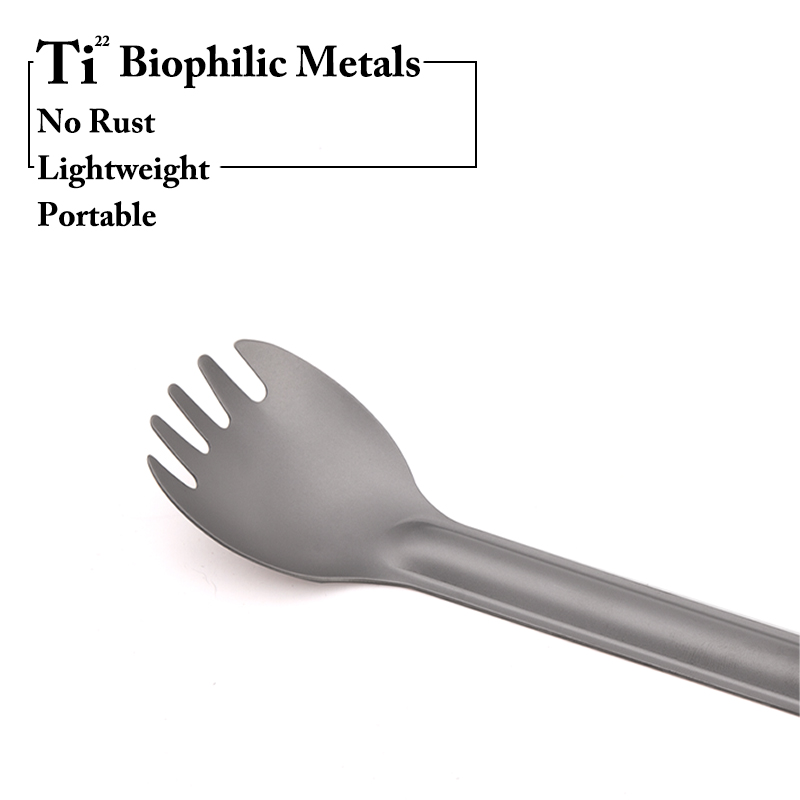 TiTo Titanium Spork Spoon Long - Camping Cooking Gadgets recensione e prezzo