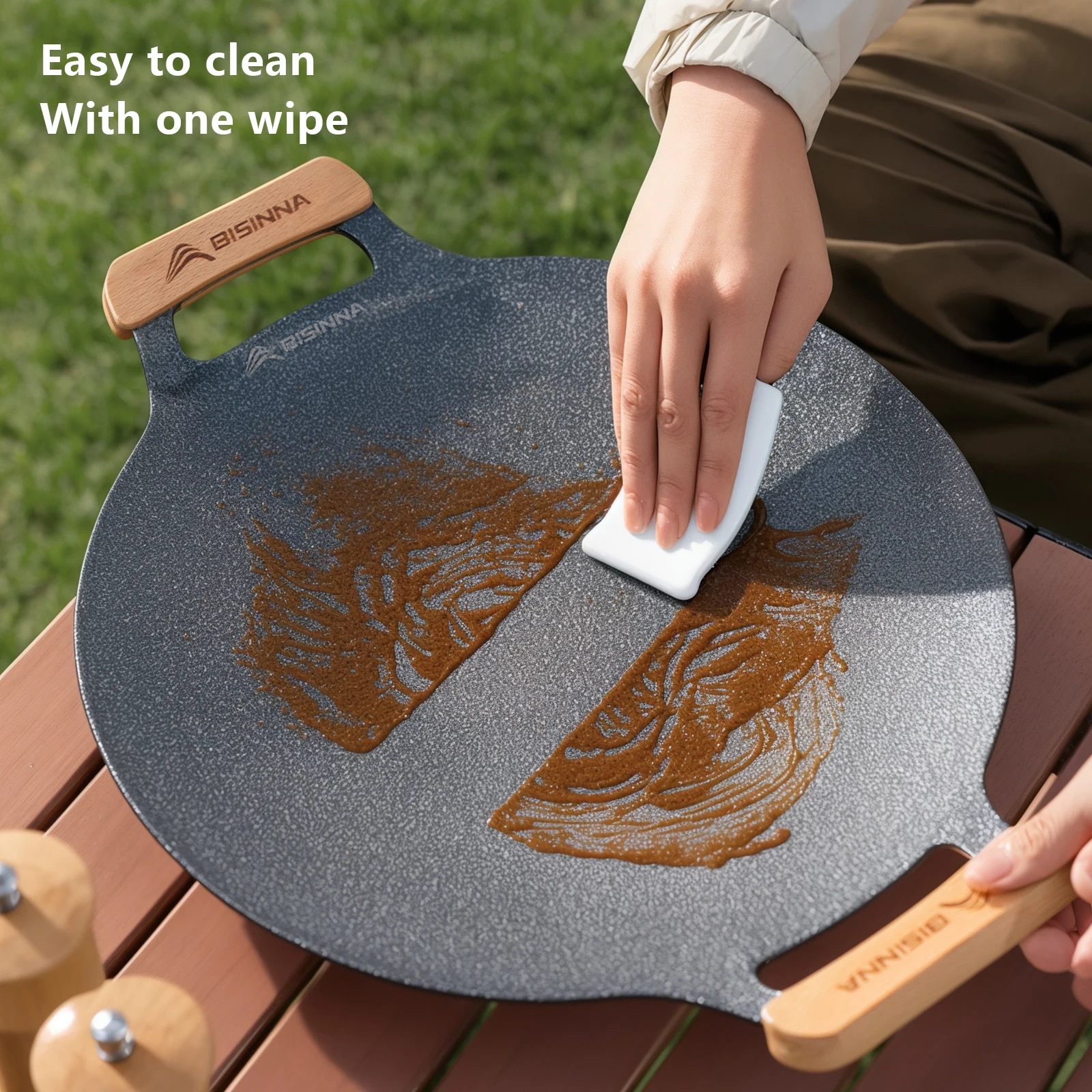 BISINNA 34CM Outdoor BBQ Grill - Camping Cooking Appliances recensione e prezzo