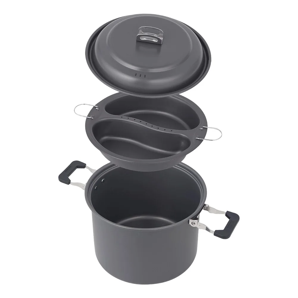 1 Set 6L Outdoor Dual-Purpose  - Camping Cooking Accessories Set recensione e prezzo