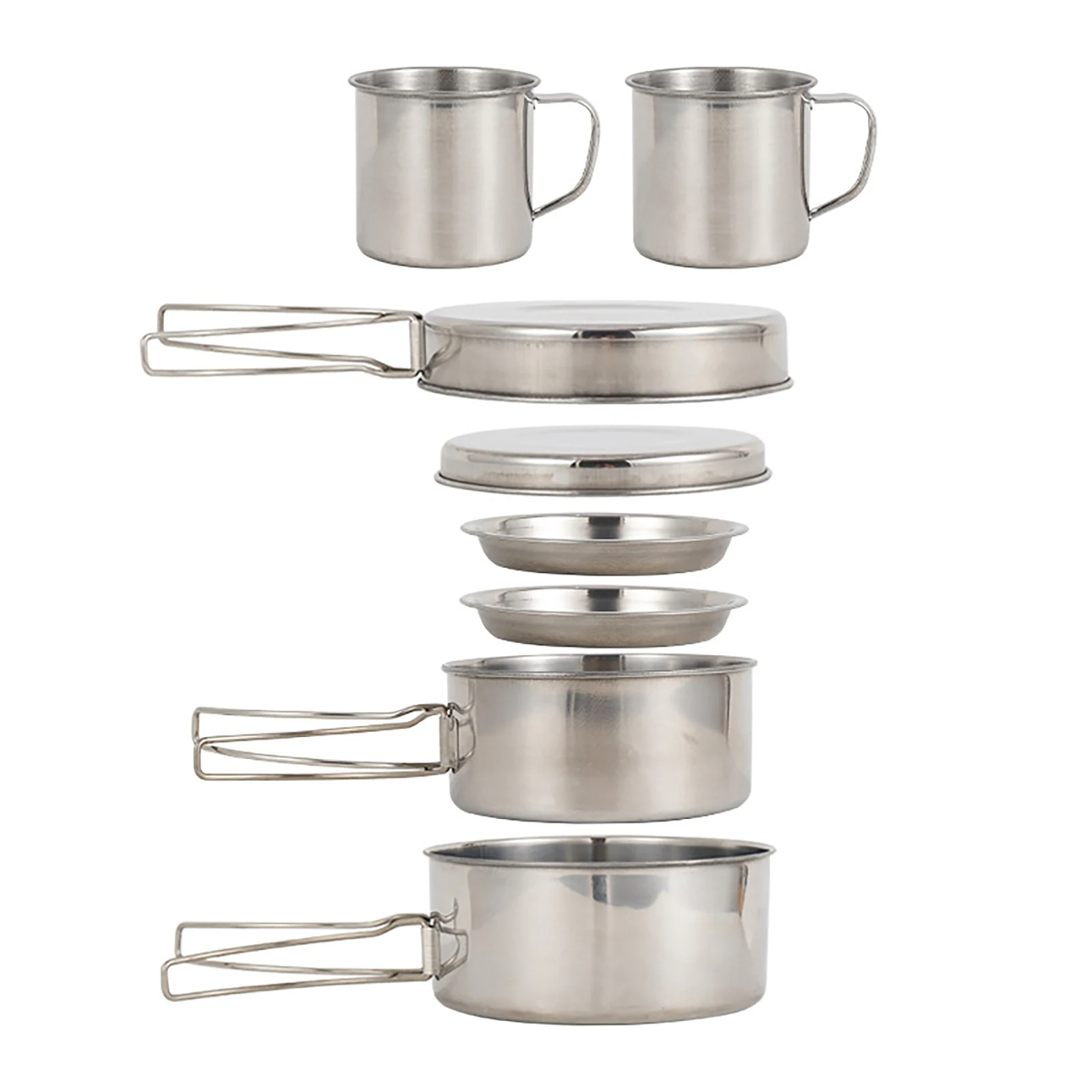 8pcs/Set Camping Cookware Mess - Camping Cooking Roll recensione e prezzo