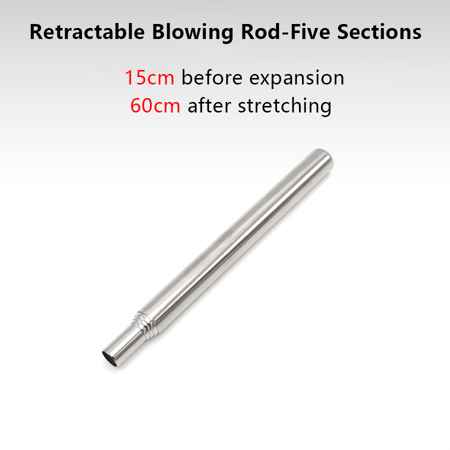 Stainless Steel Blowpipe Pocke - Camping Cooking Gadgets recensione e prezzo