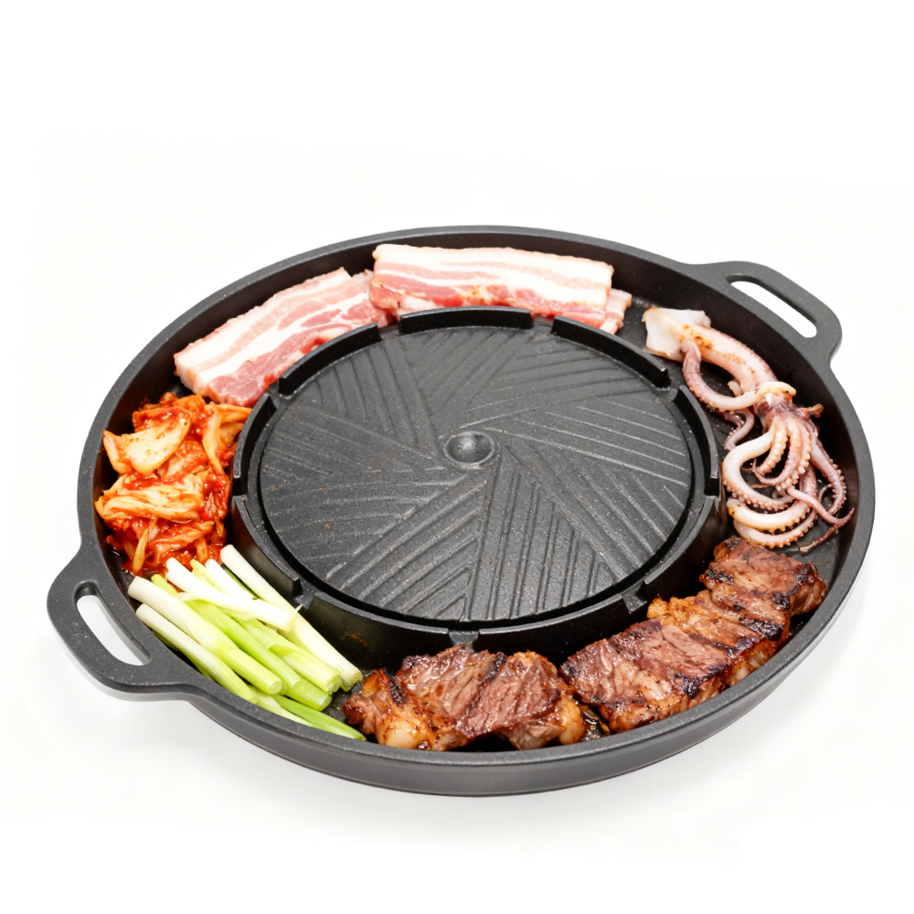 KOSUN Korean BBQ Grill Pan 2 i - Camping Cooking Appliances recensione e prezzo