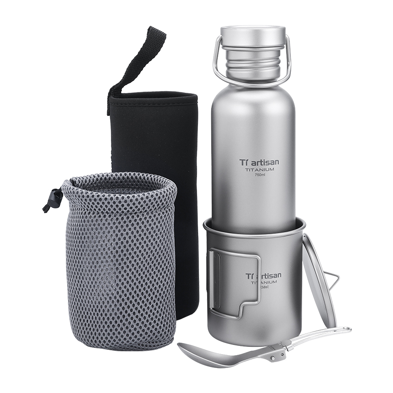 Tiartisan Titanium Cookware 3- - Camping Cooking Roll recensione e prezzo