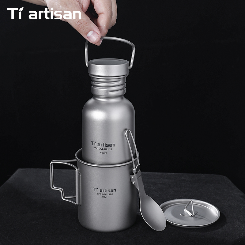 Tiartisan Titanium Cookware 3- - Camping Cooking Roll recensione e prezzo