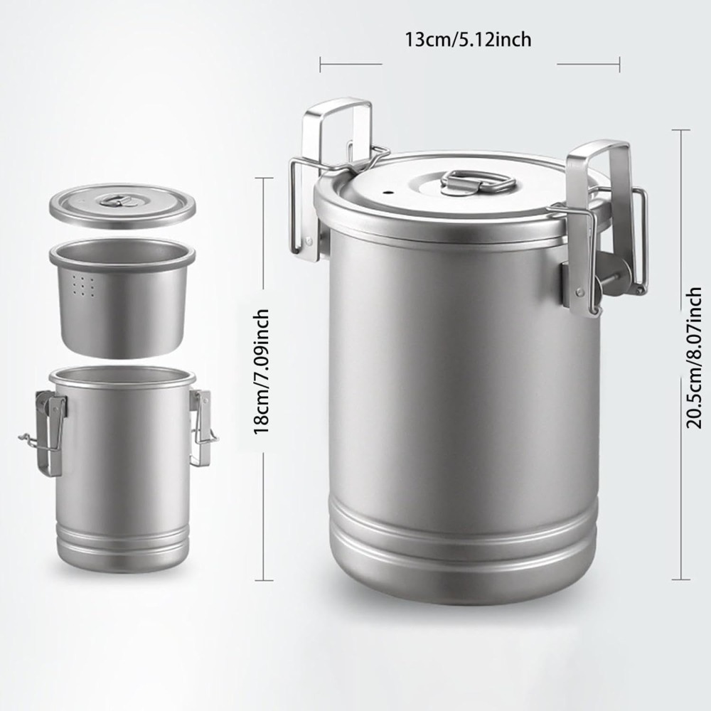 Camping Cooking Nested Pot Set - Nesting Camping Cooking Set recensione e prezzo