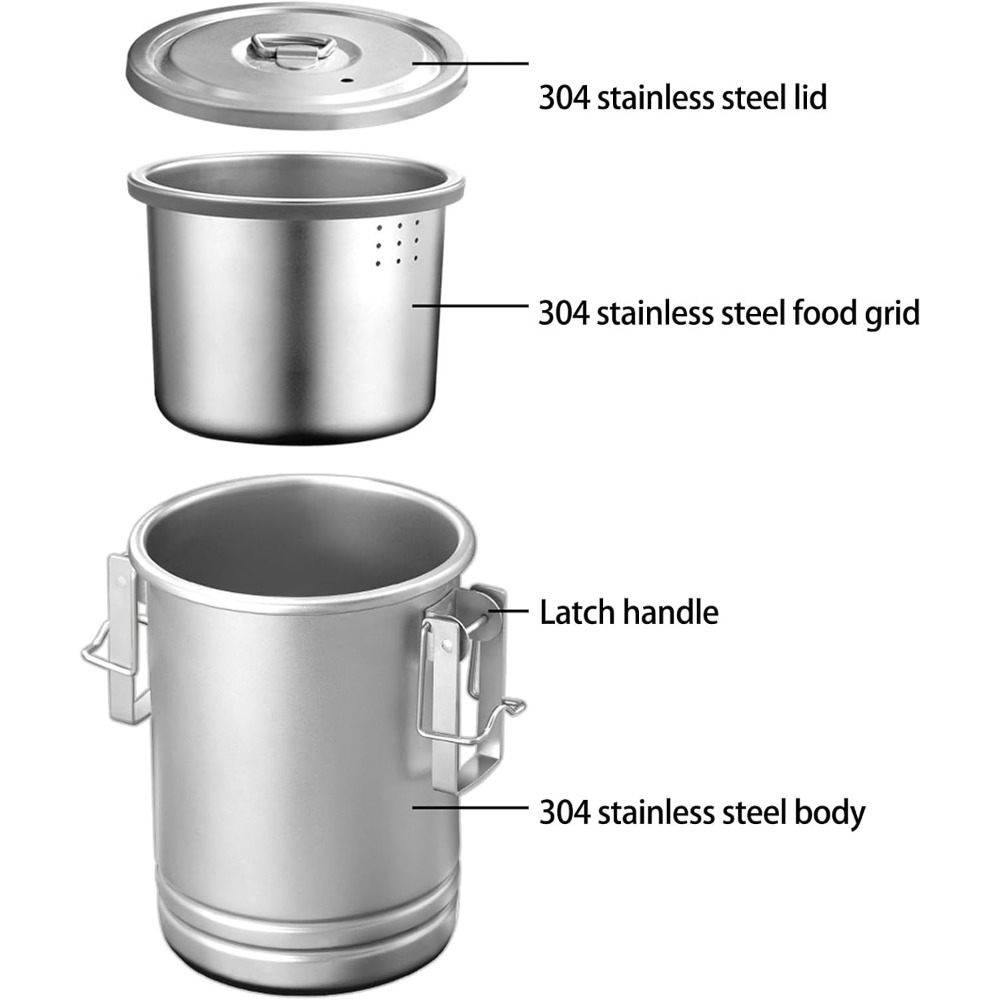 Camping Cooking Nested Pot Set - Nesting Camping Cooking Set recensione e prezzo