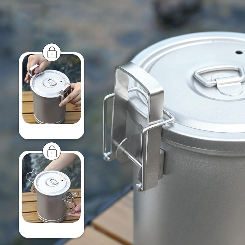 Camping Cooking Nested Pot Set - Nesting Camping Cooking Set recensione e prezzo