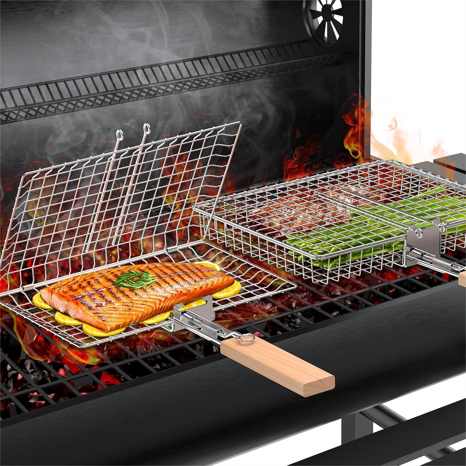 Fish Grill Basket Set With Rem - Nesting Camping Cooking Set recensione e prezzo