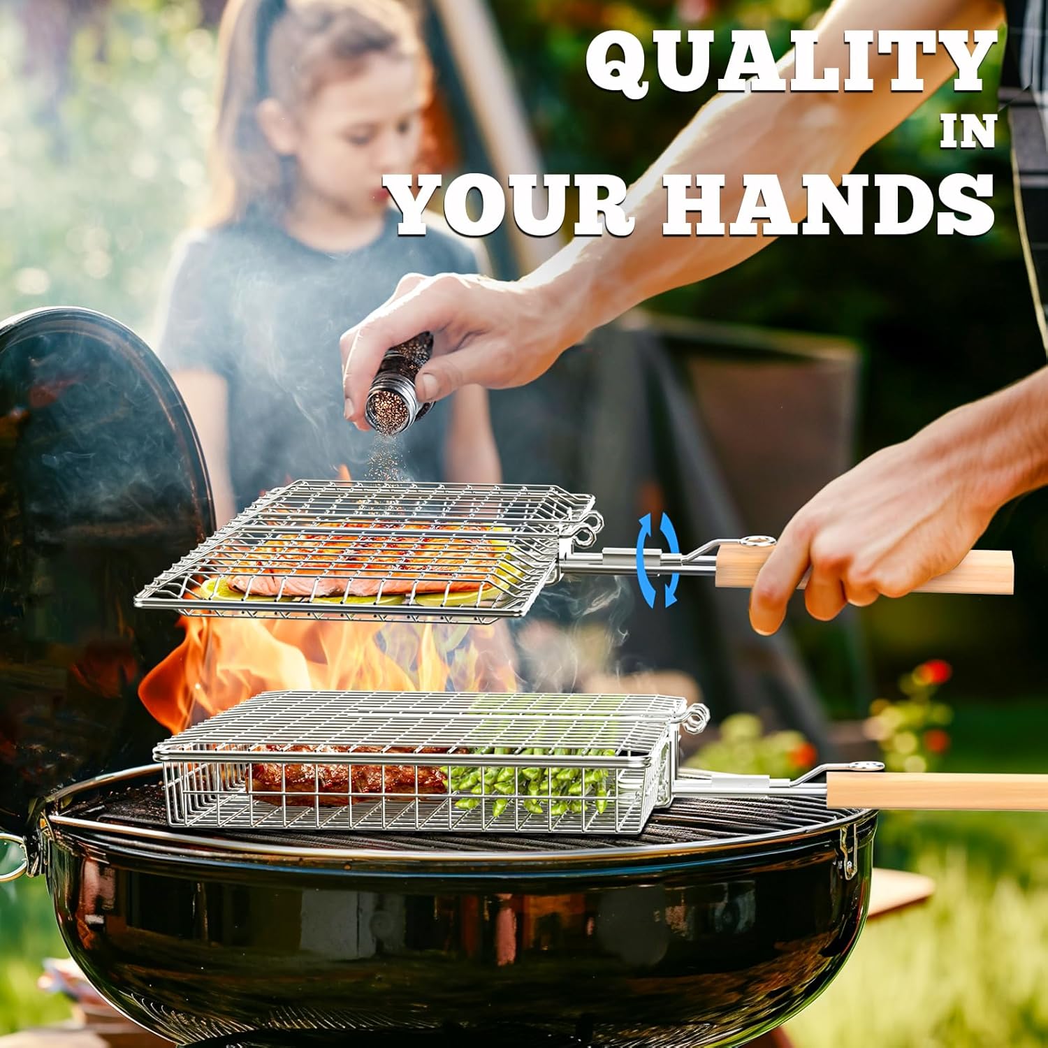 Fish Grill Basket Set With Rem - Nesting Camping Cooking Set recensione e prezzo