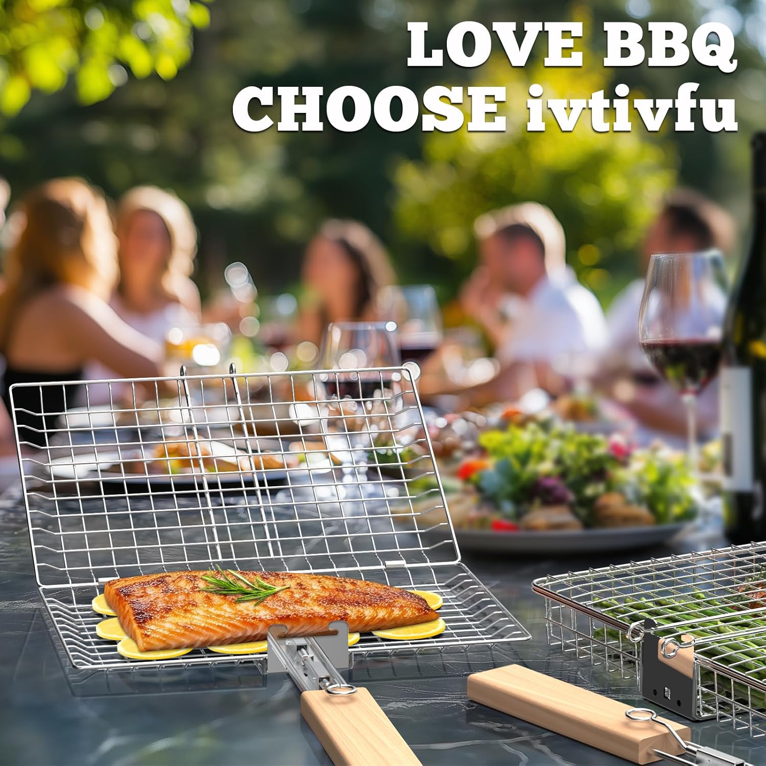 Fish Grill Basket Set With Rem - Nesting Camping Cooking Set recensione e prezzo
