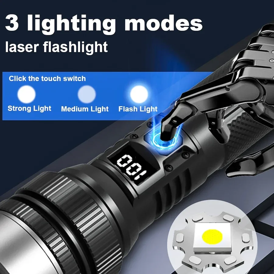 Ultra-Bright Rechargeable Flas - Camping Cooking Fish recensione e prezzo