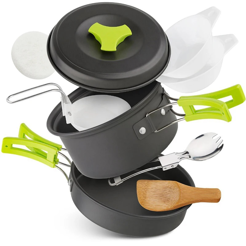 Portable Durable Camping Cookw - Camping Cooking Roll recensione e prezzo