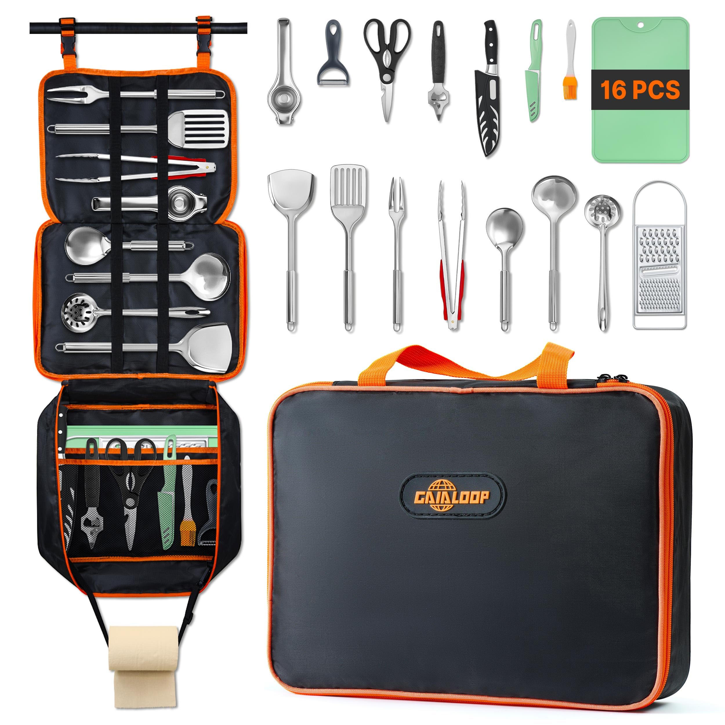 Camping Cooking Utensils Set C - Camping Cooking Essentials recensione e prezzo