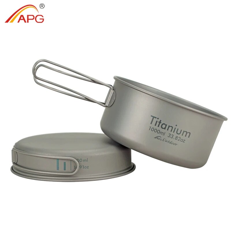 APG Ultralight Titanium Pan Ou - Camping Cooking Kit recensione e prezzo