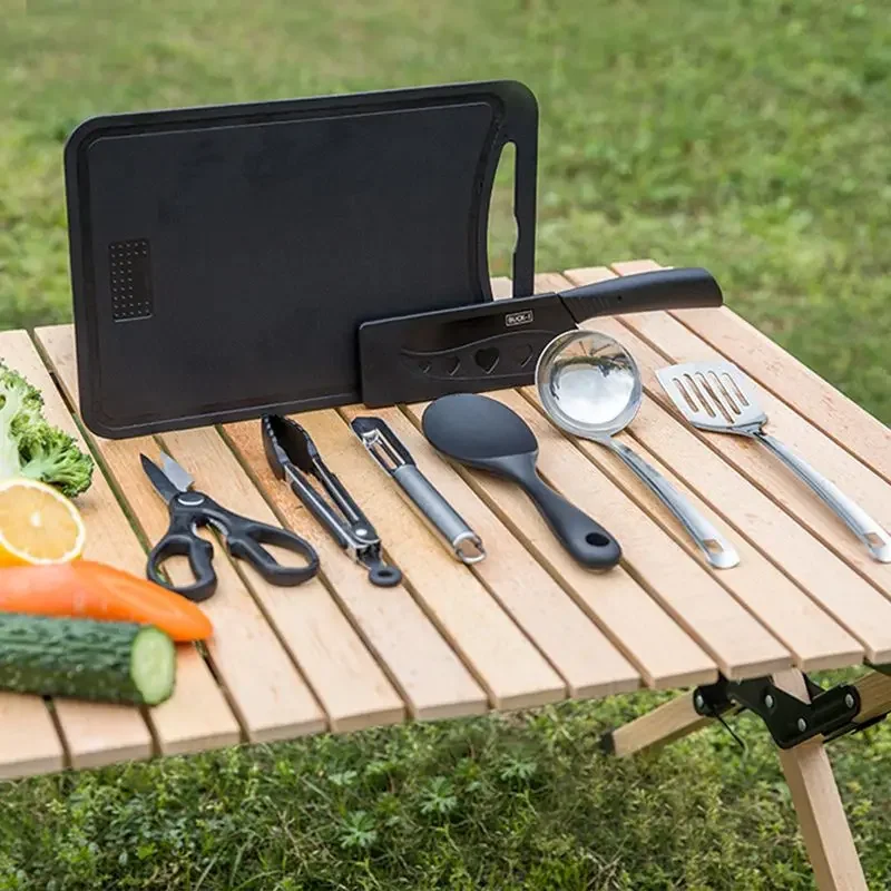 Outdoor Camping Kitchenware 8- - Camping Cooking And Eating Set recensione e prezzo