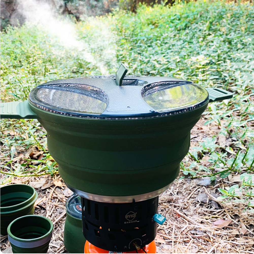 2.5L Silicone Folding Kettle C - Camping Cooking Gadgets recensione e prezzo