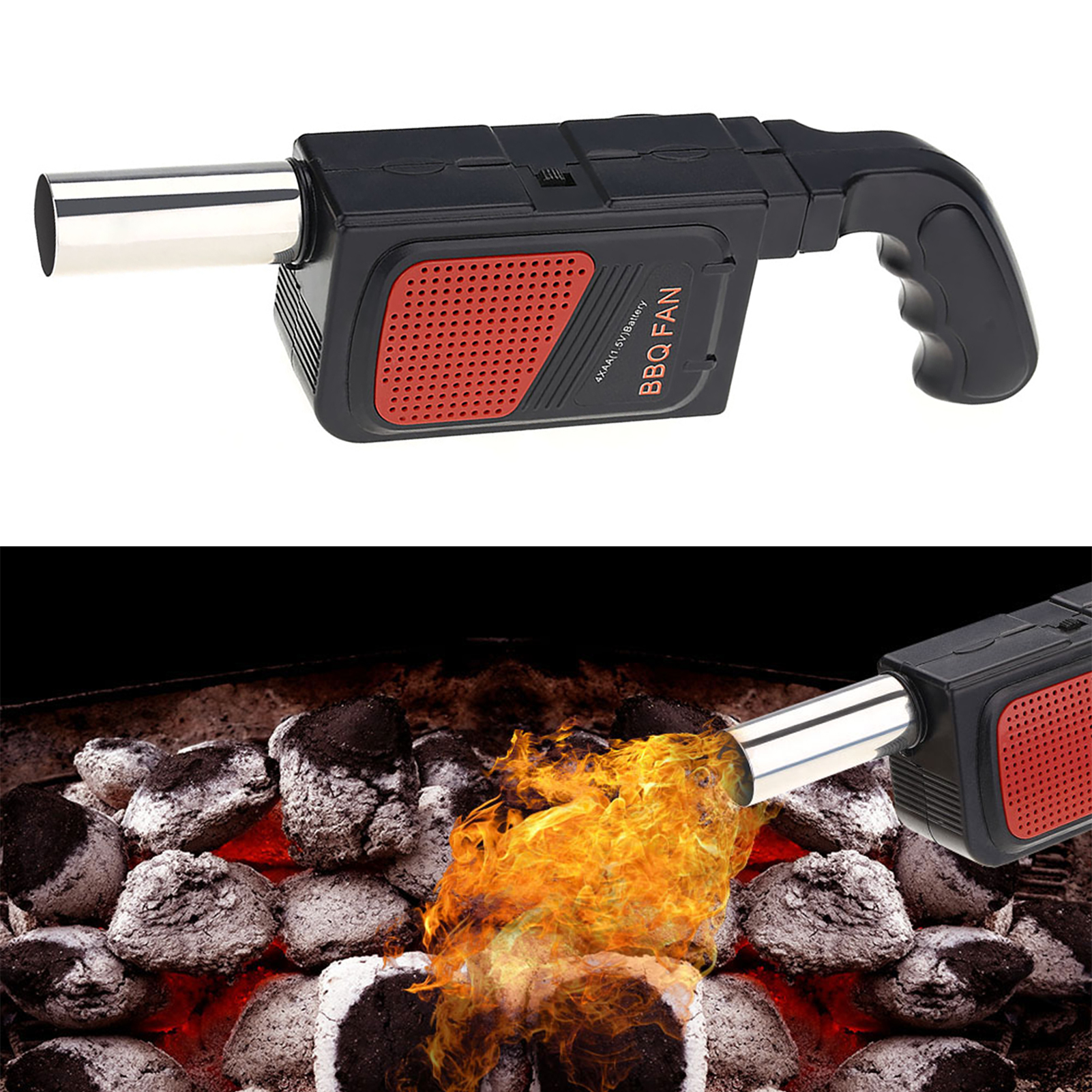 Handheld Electric BBQ Fan Air  - Camping Cooking Gadgets recensione e prezzo