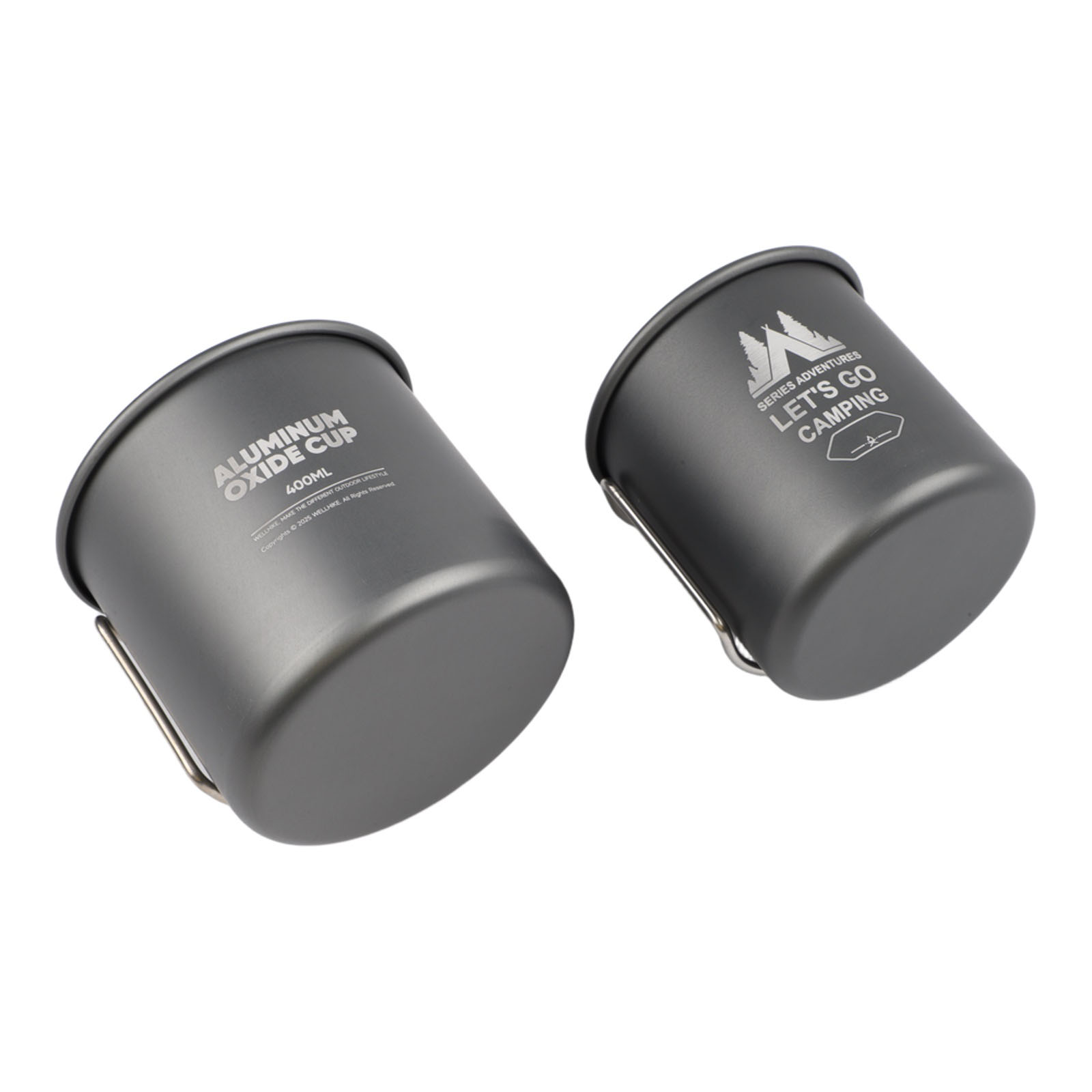 Aluminum Alloy Camping Mug Set - Nesting Camping Cooking Set recensione e prezzo