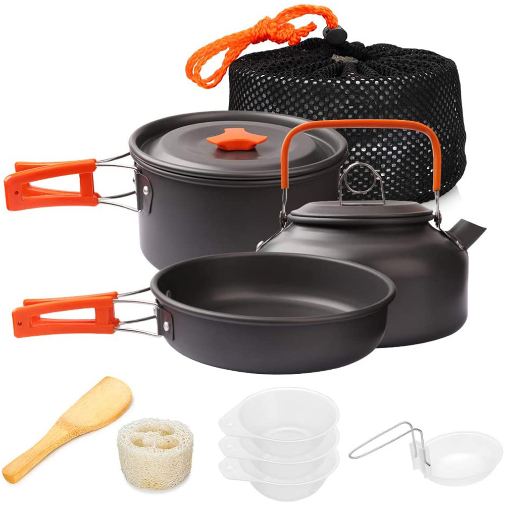 1pcs/1set Camping Cookware Kit - Camping Cooking Essentials recensione e prezzo