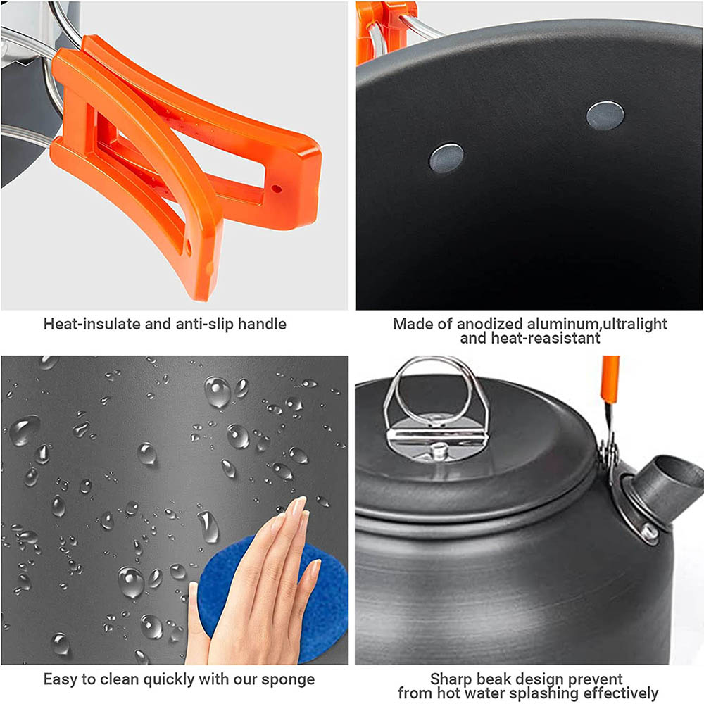 1pcs/1set Camping Cookware Kit - Camping Cooking Essentials recensione e prezzo