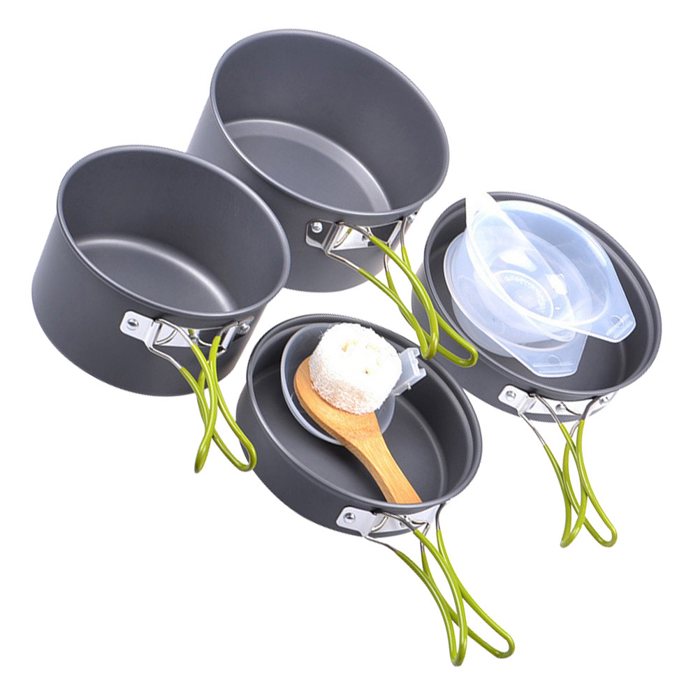 1Set Portable Camping Cookware - Camping Cooking Kit recensione e prezzo