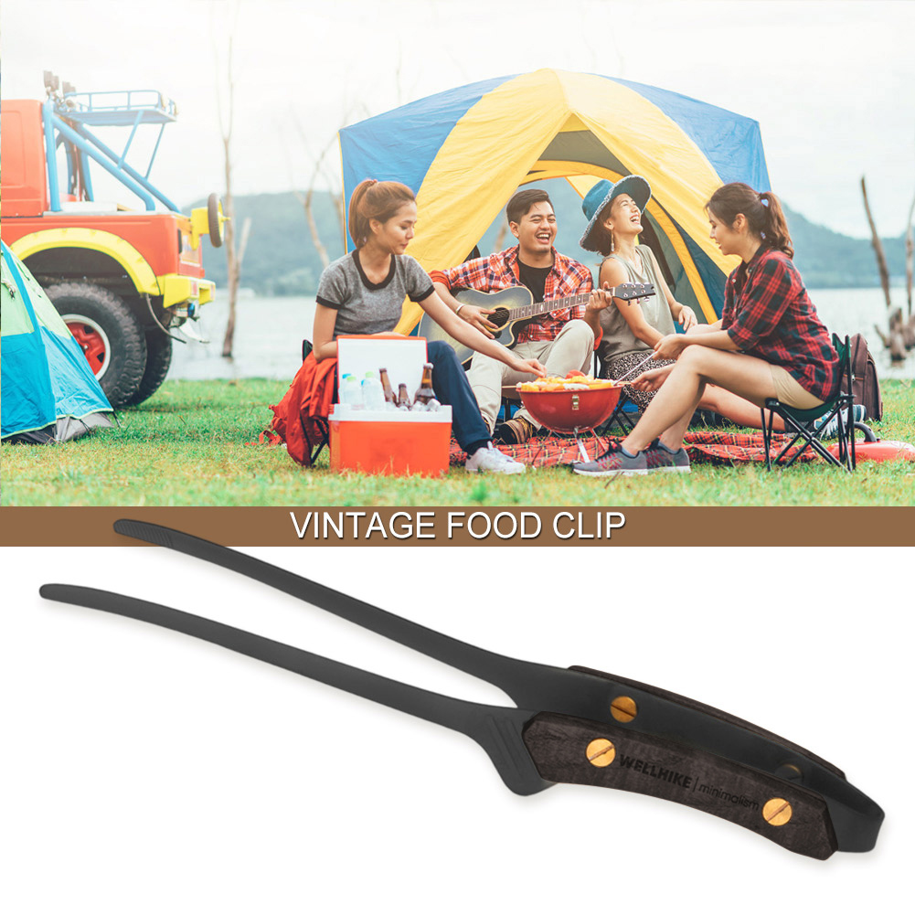 BBQ Grill Barbecue Tong Vintag - Vintage Camping Cooking Set recensione e prezzo