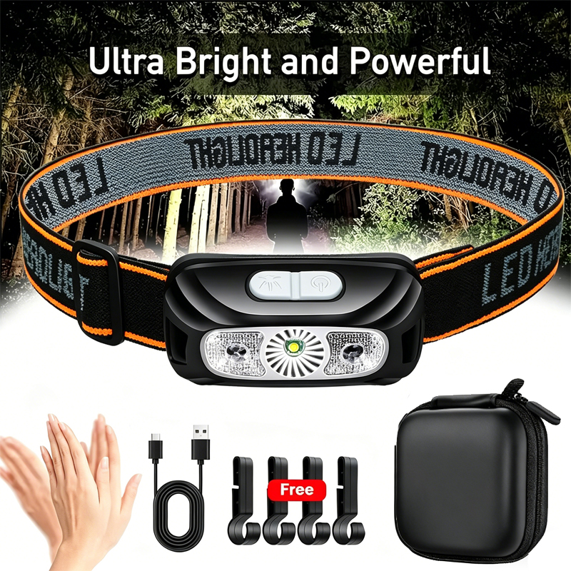 Strong Light Headlamp Portable - Camping Cooking Fish recensione e prezzo