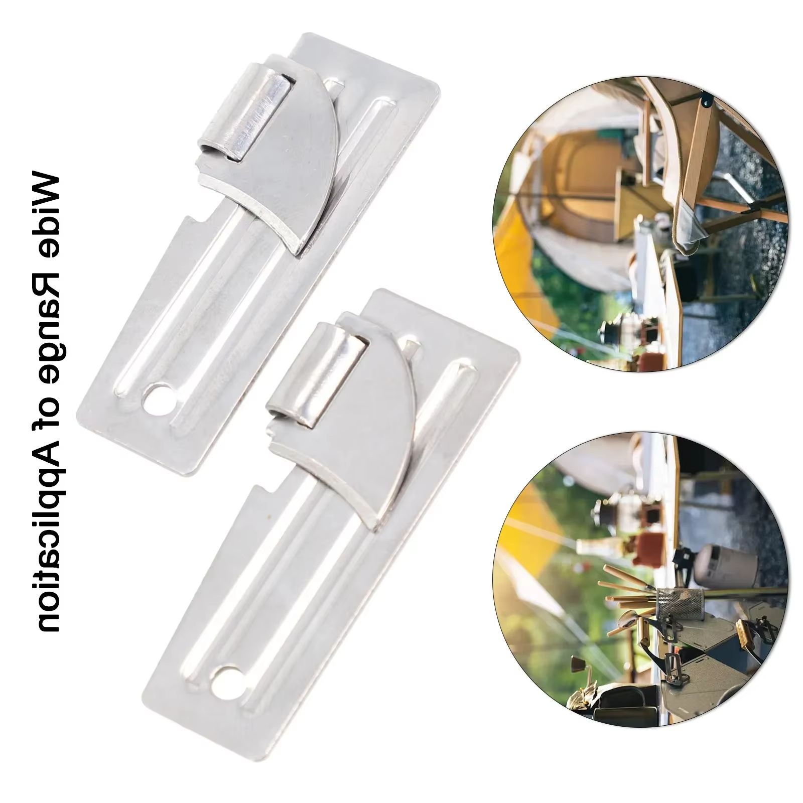 2pcs Stainless Steel Mini Fold - Camping Cooking Gadgets recensione e prezzo