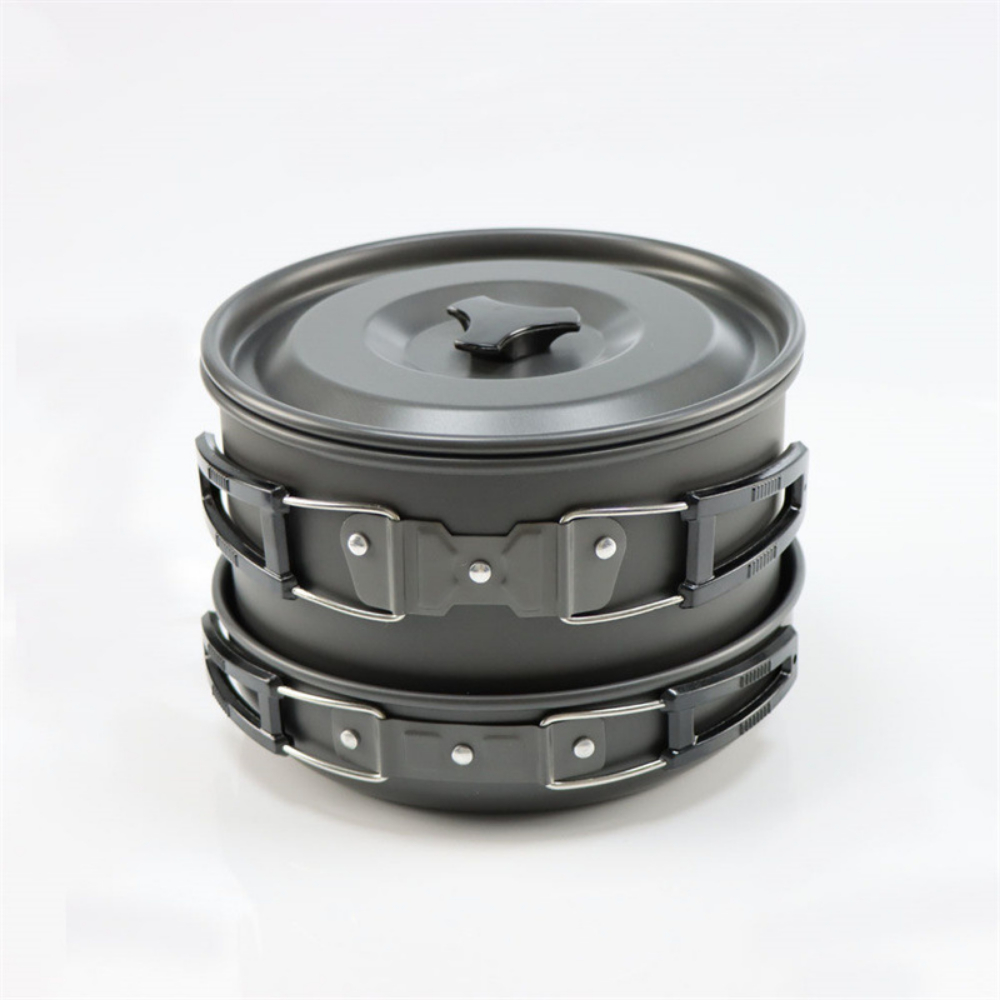 Outdoor large cooking set, 2-4 - Nesting Camping Cooking Set recensione e prezzo