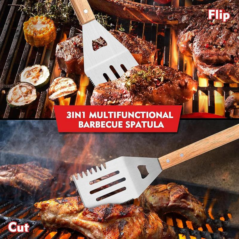 3pcs BBQ Utensils BBQ Grill To - Camping Cooking Accessories Set recensione e prezzo