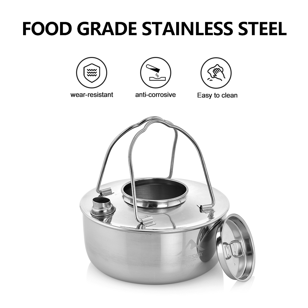 Widesea Camping Outdoor 1.7L S - Camping Cooking Kit recensione e prezzo