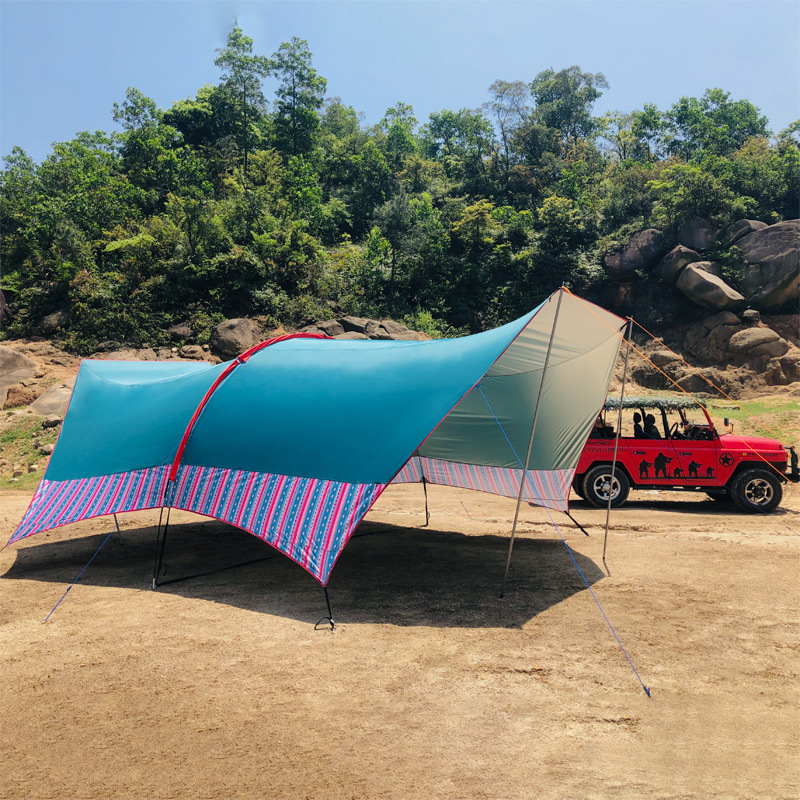 Large multi-person awning with - Camping Cooking Awning recensione e prezzo