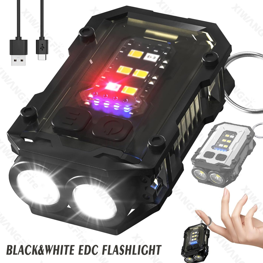 Mini COB Keychain Flashlight,C - Camping Cooking Fish recensione e prezzo